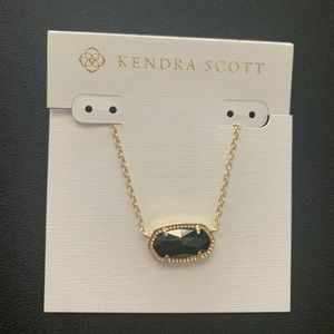 BRAND NEW: black and gold Kendra Scott necklace